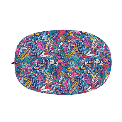 Boho Feather Pattern Print Car Side Mirror Covers
