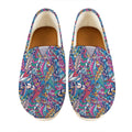 Boho Feather Pattern Print Casual Shoes