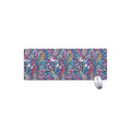 Boho Feather Pattern Print Extended Mouse Pad