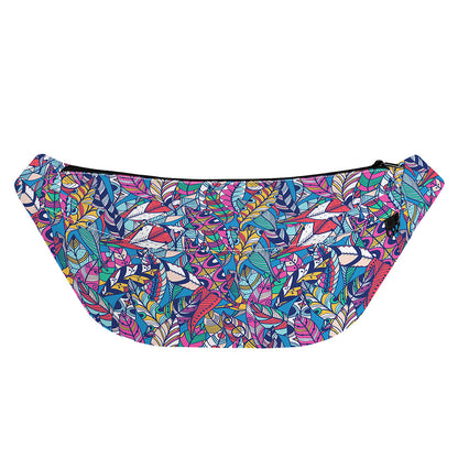 Boho Feather Pattern Print Fanny Pack