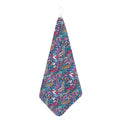 Boho Feather Pattern Print Hand Towel