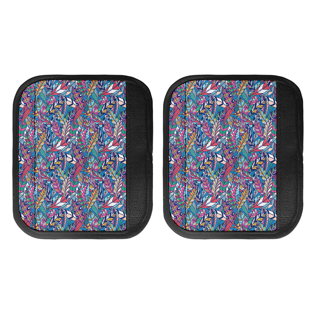 Boho Feather Pattern Print Handle Covers