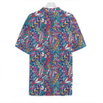 Boho Feather Pattern Print Hawaiian Shirt