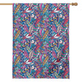 Boho Feather Pattern Print House Flag