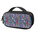 Boho Feather Pattern Print Portable Cooler Travel Case
