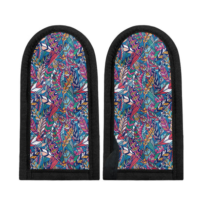 Boho Feather Pattern Print Skillet Handle Cover