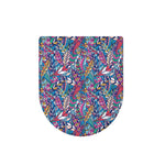 Boho Feather Pattern Print Toilet Lid Cover