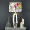 Boho Floral Deer Skull Print Drum Lamp Shade