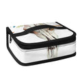 Boho Floral Deer Skull Print Small Lunch Bag