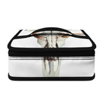 Boho Floral Deer Skull Print Small Lunch Bag