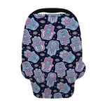 Boho Hamsa Pattern Print Baby Seat Cover