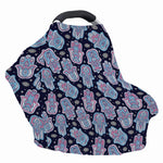 Boho Hamsa Pattern Print Baby Seat Cover