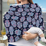 Boho Hamsa Pattern Print Baby Seat Cover