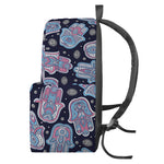 Boho Hamsa Pattern Print Backpack