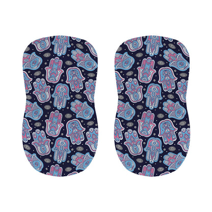 Boho Hamsa Pattern Print Bar Stool Covers
