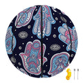 Boho Hamsa Pattern Print Basketball