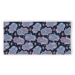 Boho Hamsa Pattern Print Beach Towel