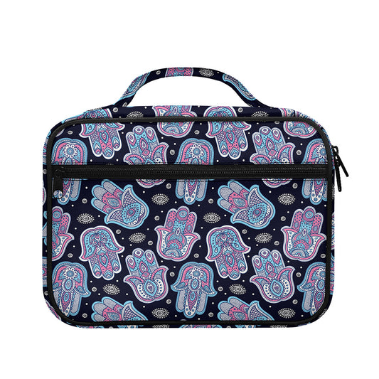 Boho Hamsa Pattern Print Briefcase Bible Bag