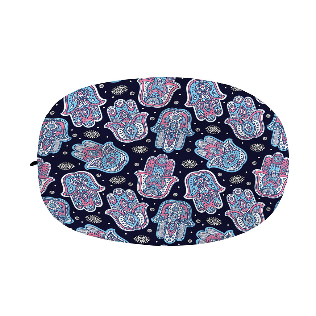 Boho Hamsa Pattern Print Car Side Mirror Covers