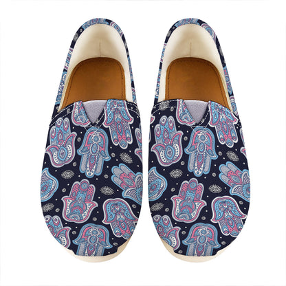 Boho Hamsa Pattern Print Casual Shoes