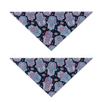 Boho Hamsa Pattern Print Dog Bandana