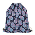Boho Hamsa Pattern Print Drawstring Bag