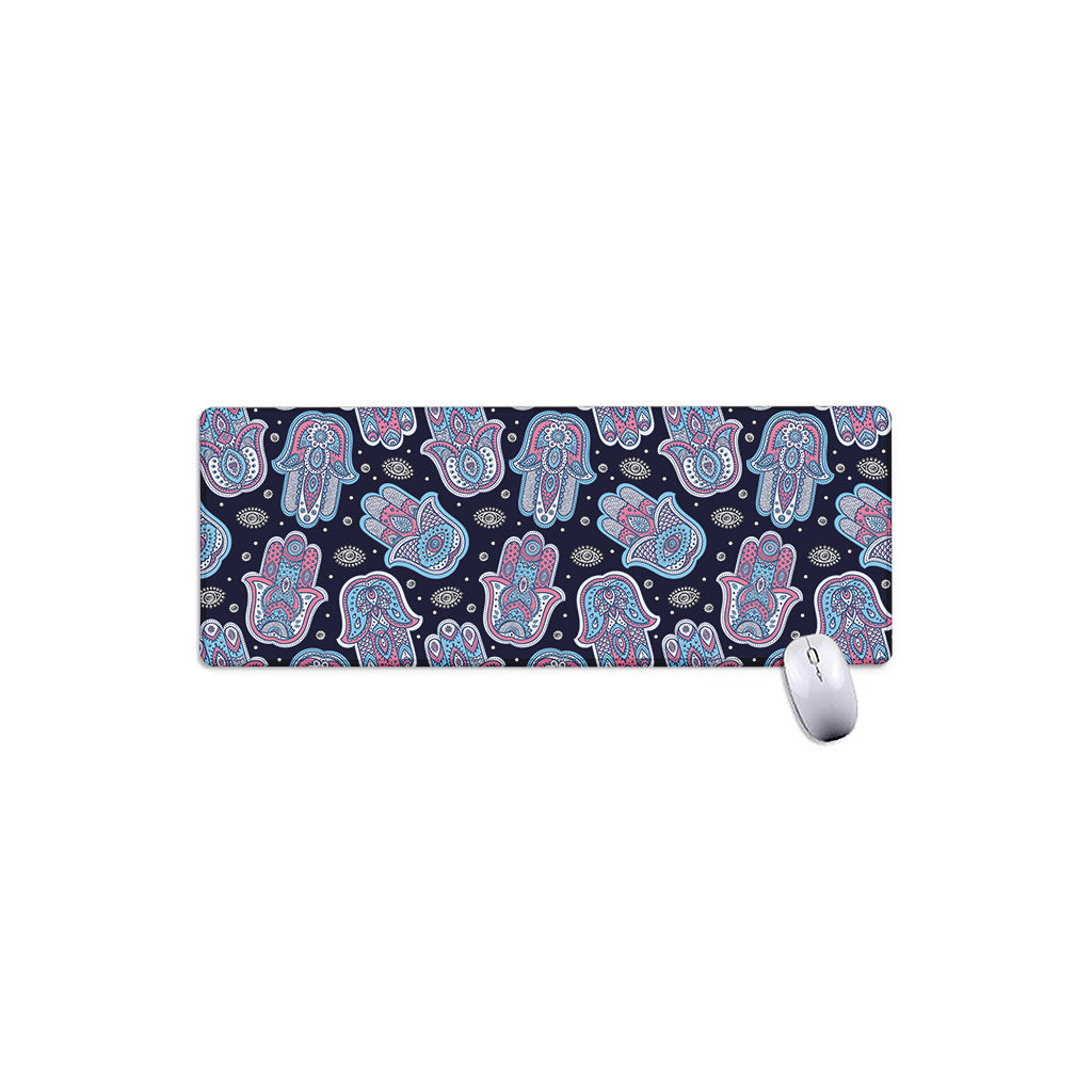 Boho Hamsa Pattern Print Extended Mouse Pad