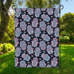 Boho Hamsa Pattern Print Garden Flag