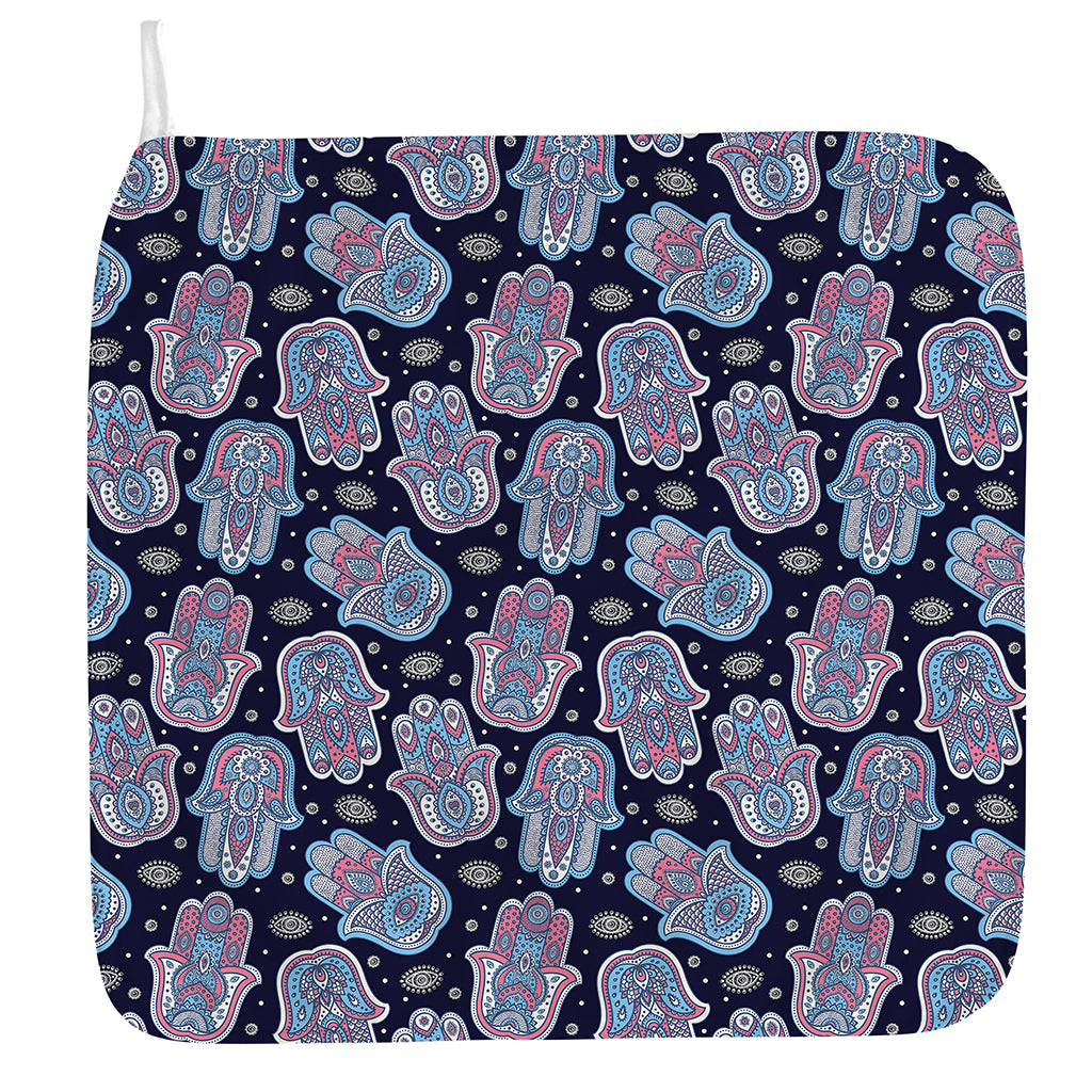 Boho Hamsa Pattern Print Hand Towel
