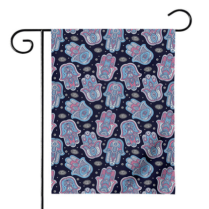 Boho Hamsa Pattern Print House Flag
