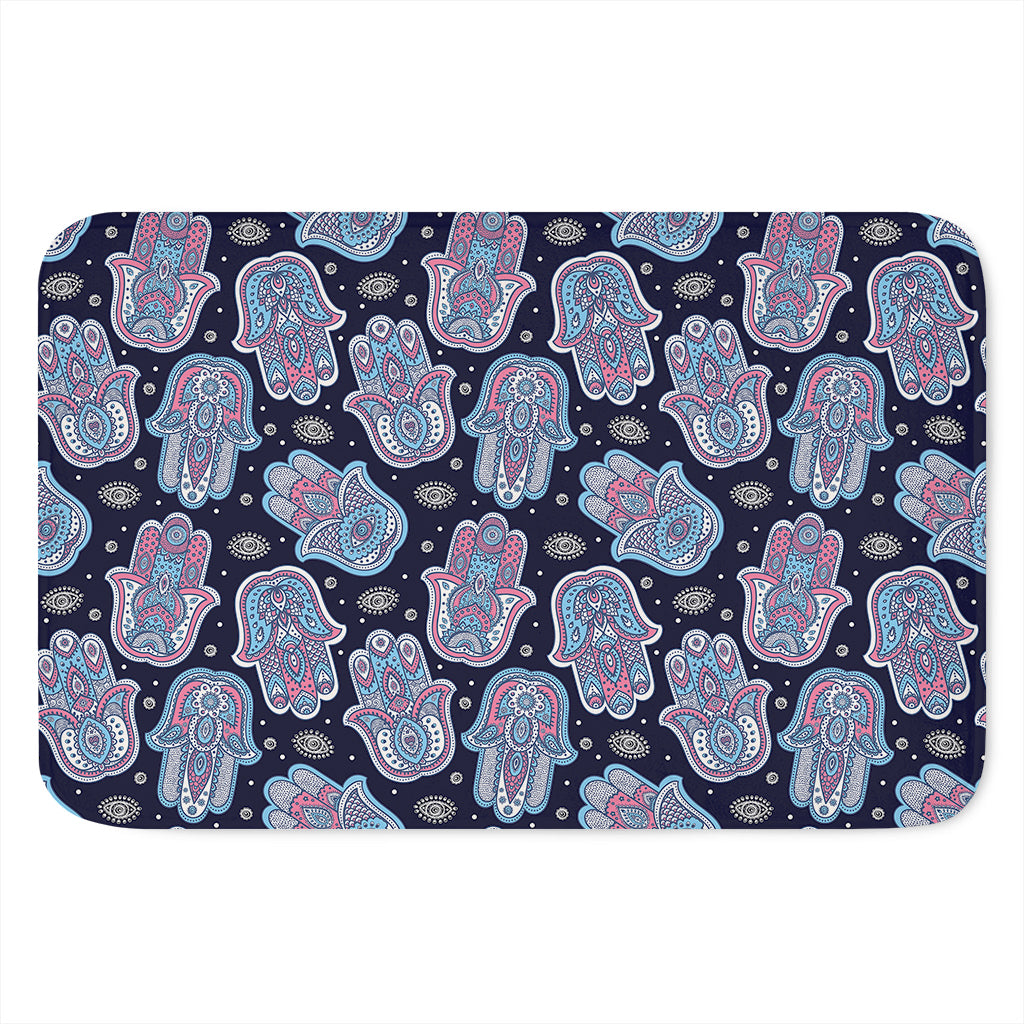 Boho Hamsa Pattern Print Indoor Door Mat