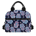 Boho Hamsa Pattern Print Insulated Lunch Bag