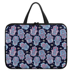 Boho Hamsa Pattern Print Laptop Sleeve With Handle