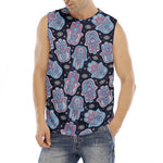 Boho Hamsa Pattern Print Men's Fitness Tank Top
