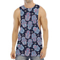 Boho Hamsa Pattern Print Men's Muscle Tank Top