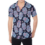 Boho Hamsa Pattern Print Men's Shirt