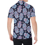 Boho Hamsa Pattern Print Men's Shirt