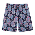 Boho Hamsa Pattern Print Men's Swim Trunks