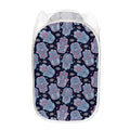 Boho Hamsa Pattern Print Mesh Laundry Hamper
