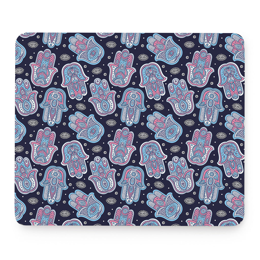 Boho Hamsa Pattern Print Mouse Pad