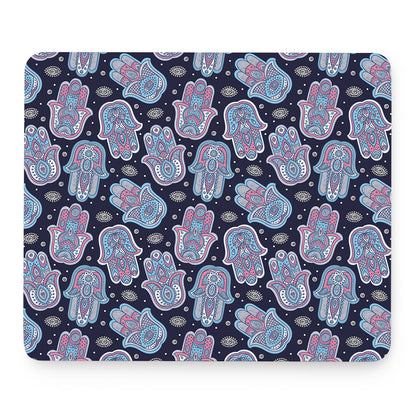 Boho Hamsa Pattern Print Mouse Pad