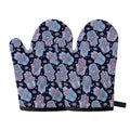 Boho Hamsa Pattern Print Oven Mitts