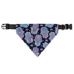 Boho Hamsa Pattern Print Over The Collar Dog Bandana