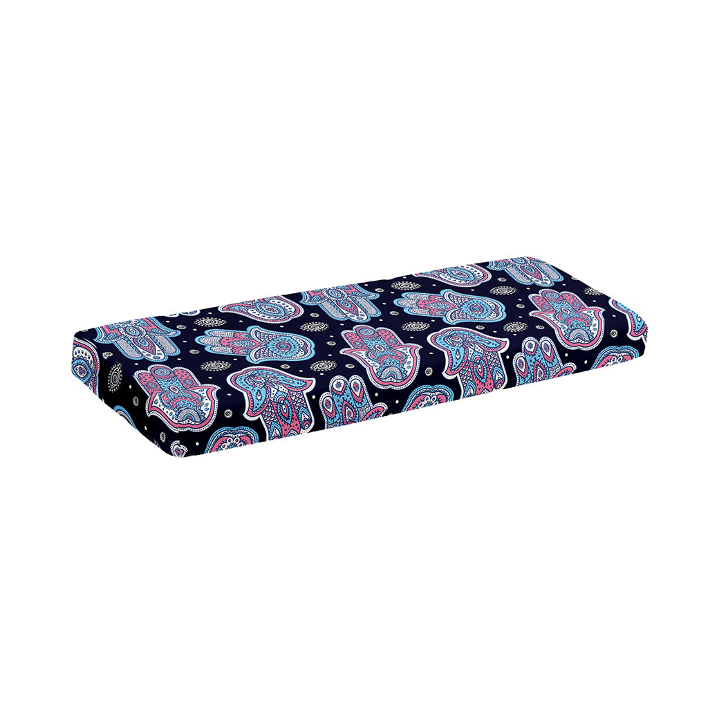 Boho Hamsa Pattern Print Piano Keyboard Cover