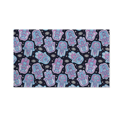 Boho Hamsa Pattern Print Polyester Flag