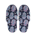 Boho Hamsa Pattern Print Slippers