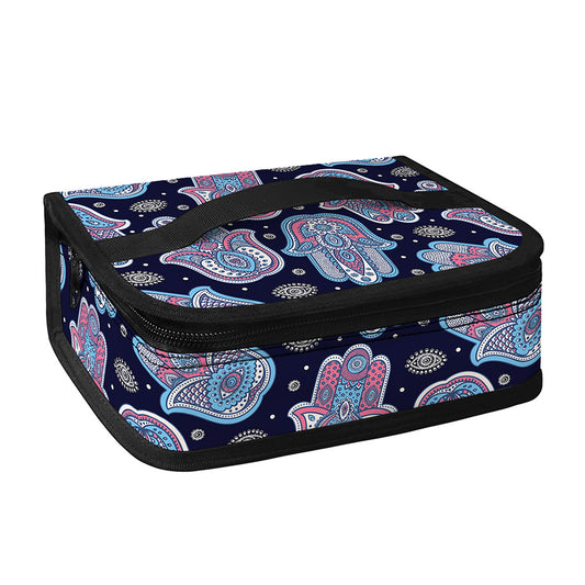 Boho Hamsa Pattern Print Small Lunch Bag