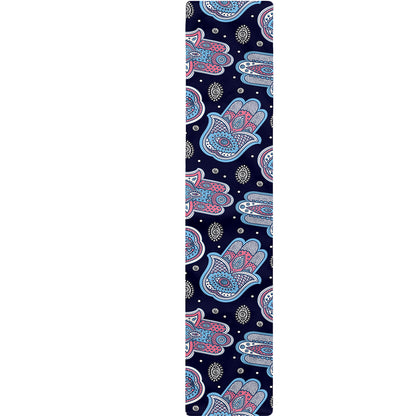 Boho Hamsa Pattern Print Table Runner