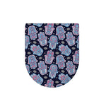 Boho Hamsa Pattern Print Toilet Lid Cover
