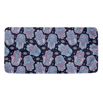 Boho Hamsa Pattern Print Towel